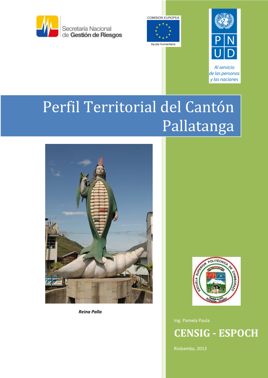 Perfil Territorial Del Cantón Pallatanga