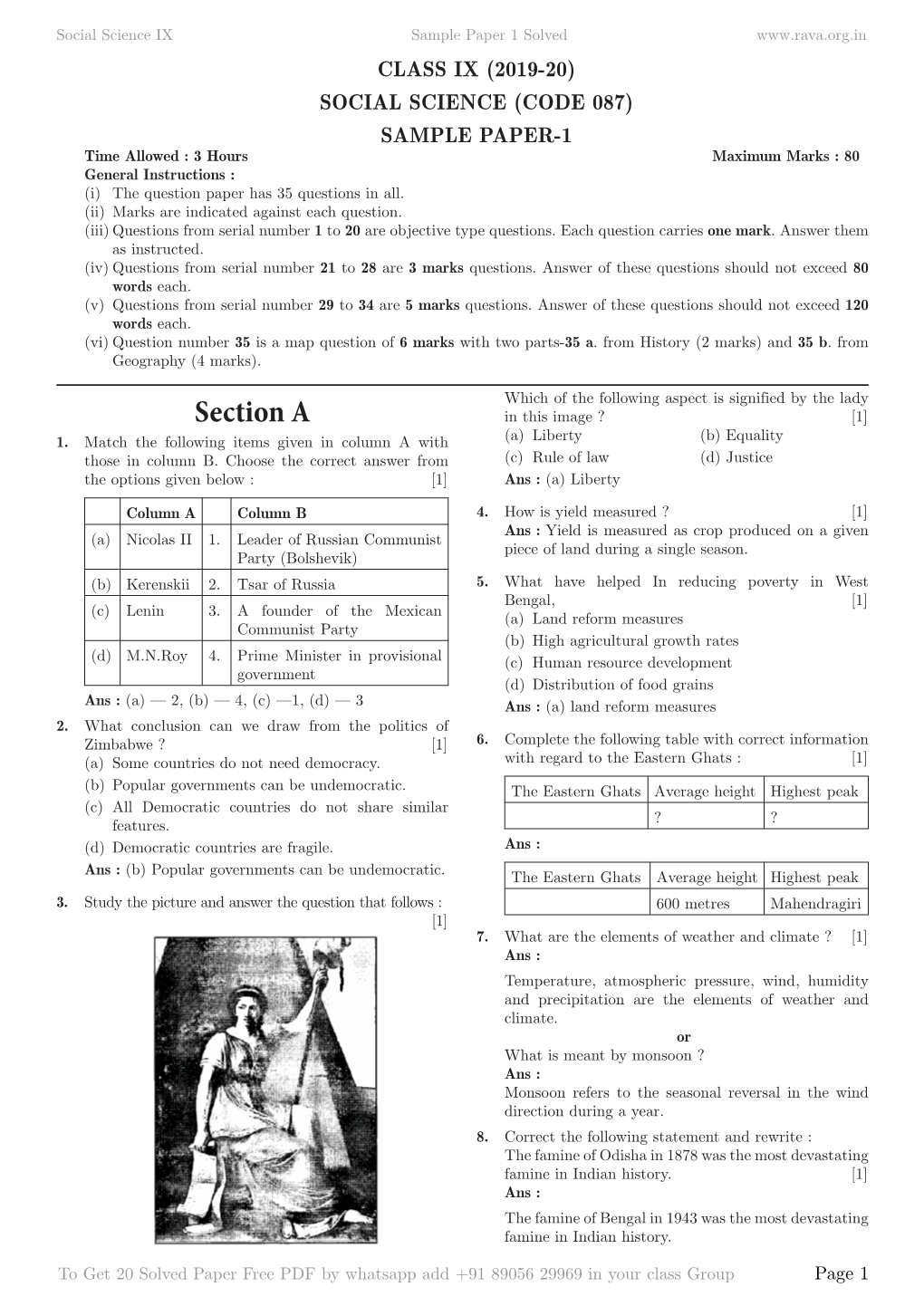 Class-Ix-Social-Science-Latest-Sample-Papers-2019-20-Solved
