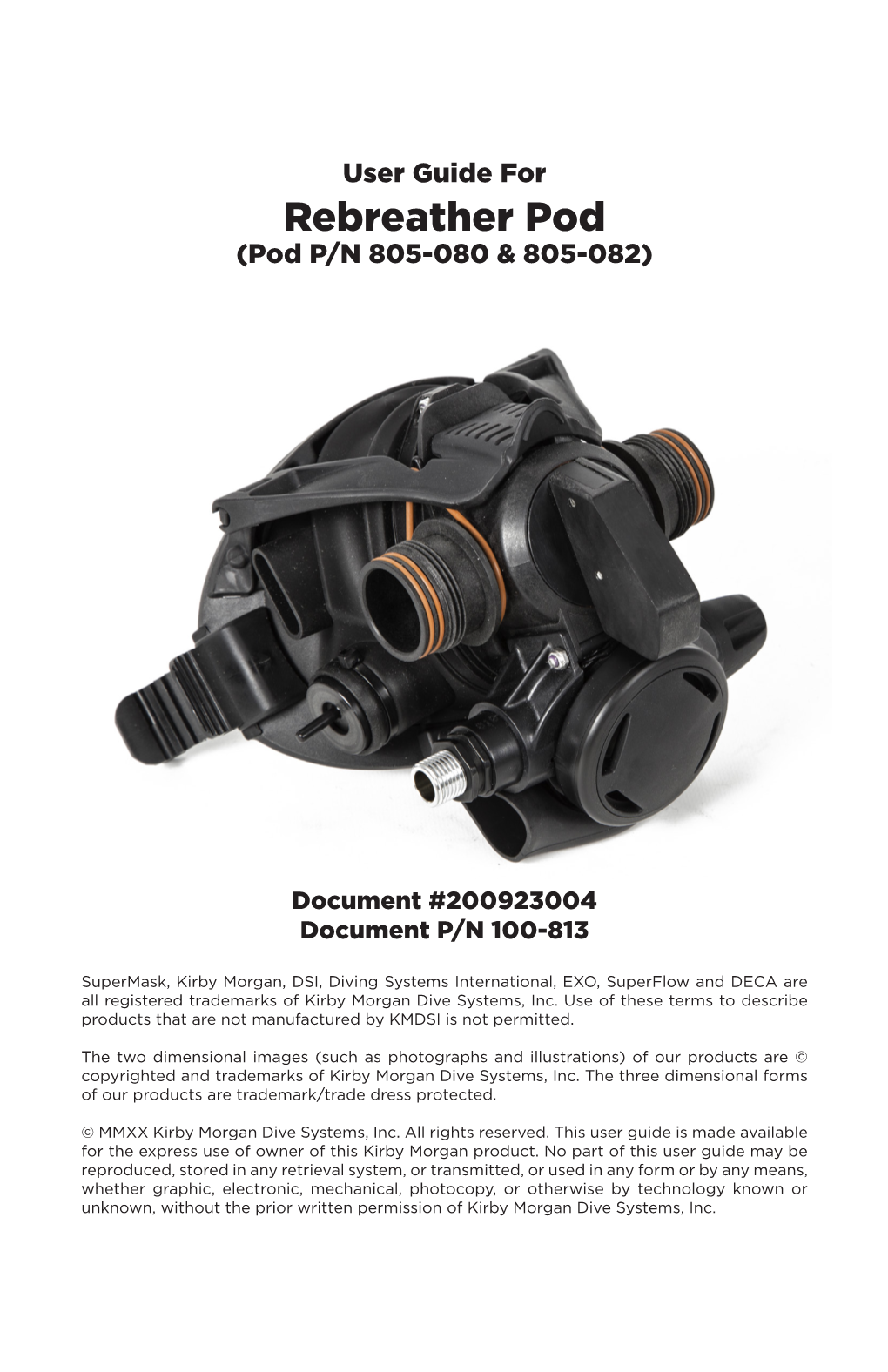 Rebreather POD User's Guide