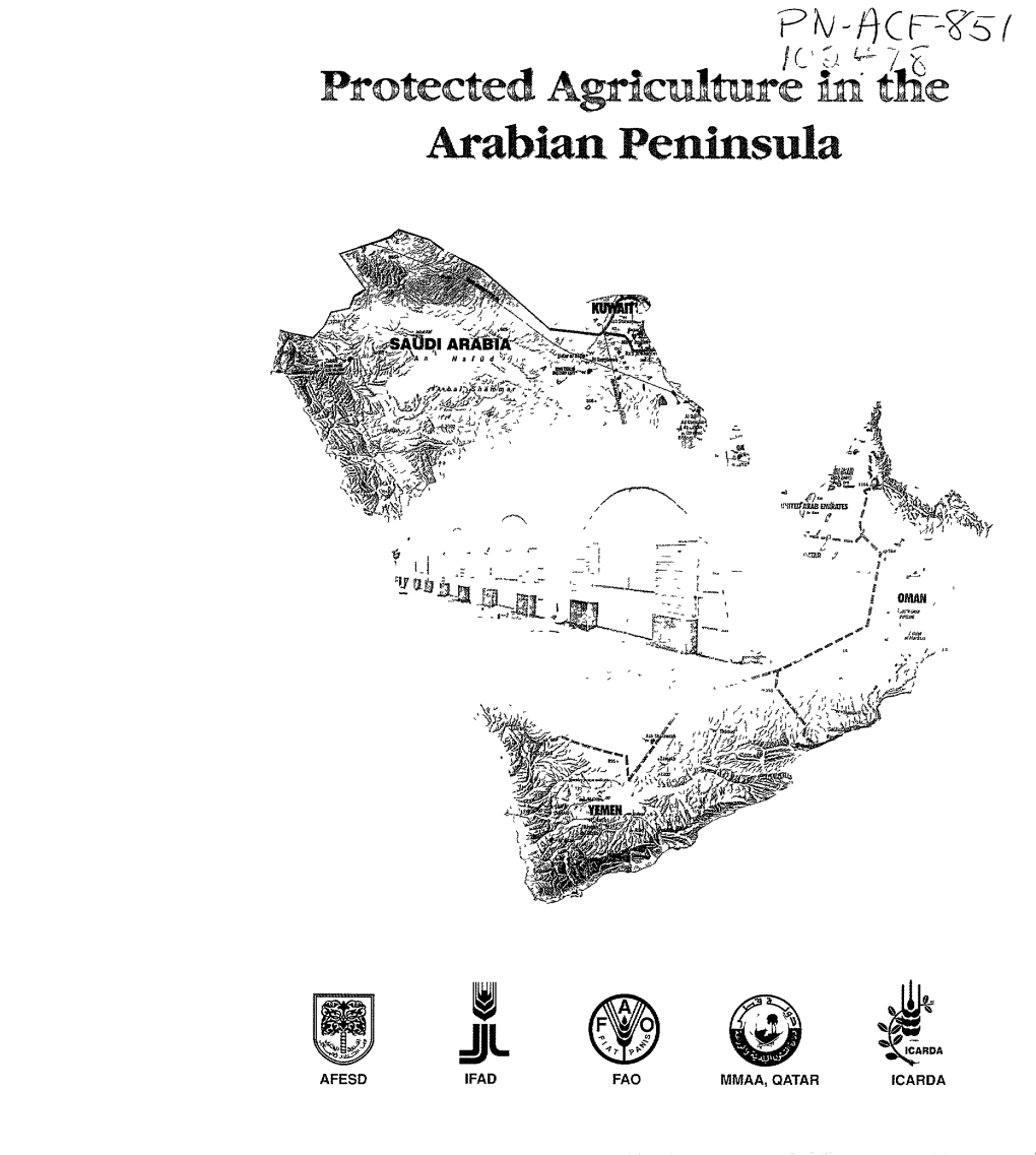 Protected Agriculture- Fu Tfie Arabian Peninsula