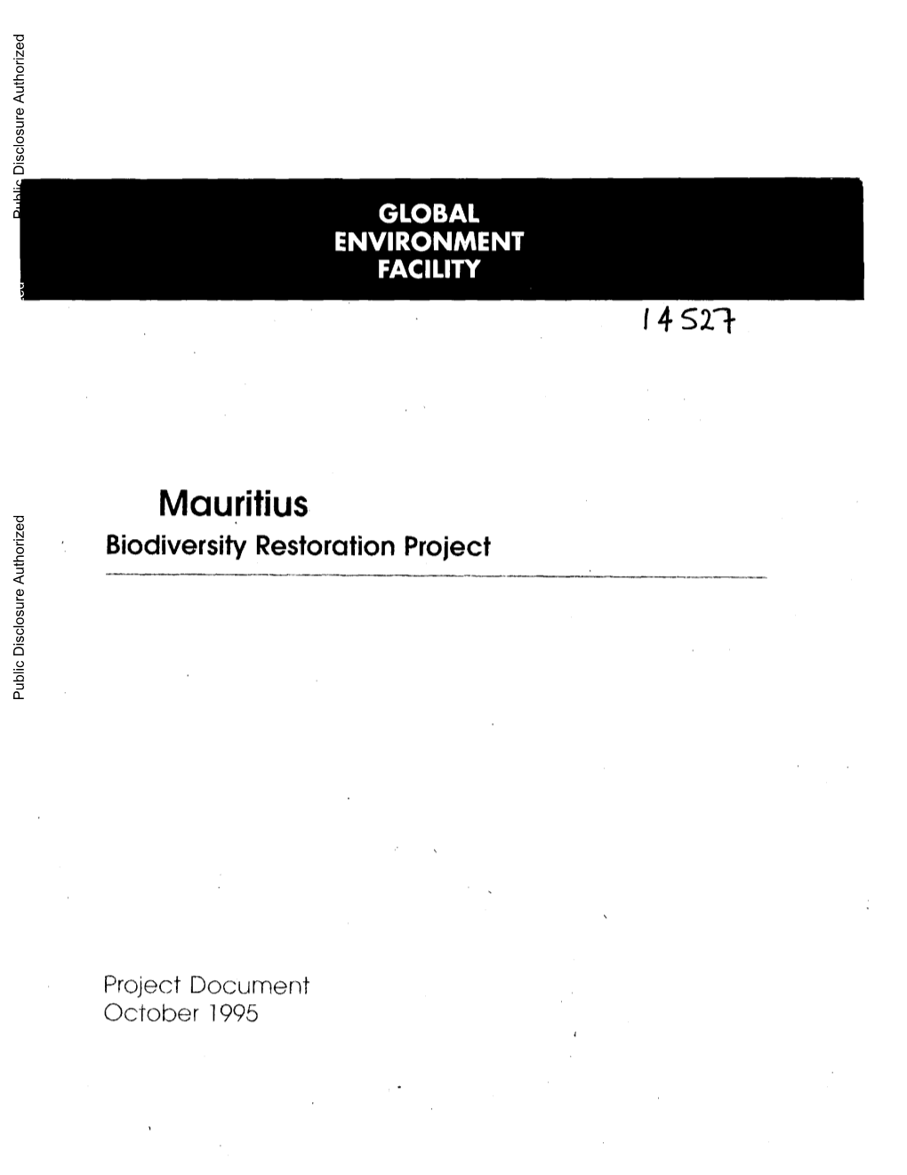 World Bank Document