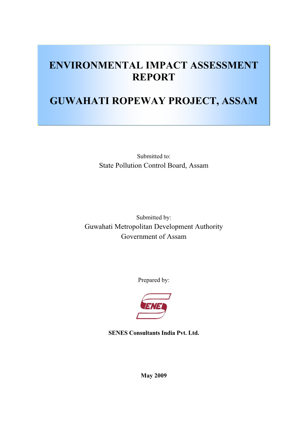 Environmental Impact Assessment Report