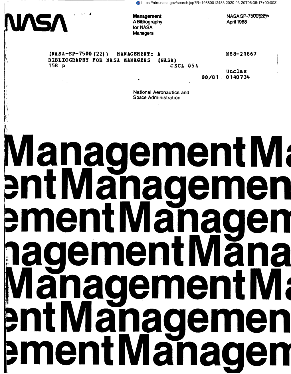 Nasa.Gov/Search.Jsp?R=19880012483 2020-03-20T06:35:17+00:00Z