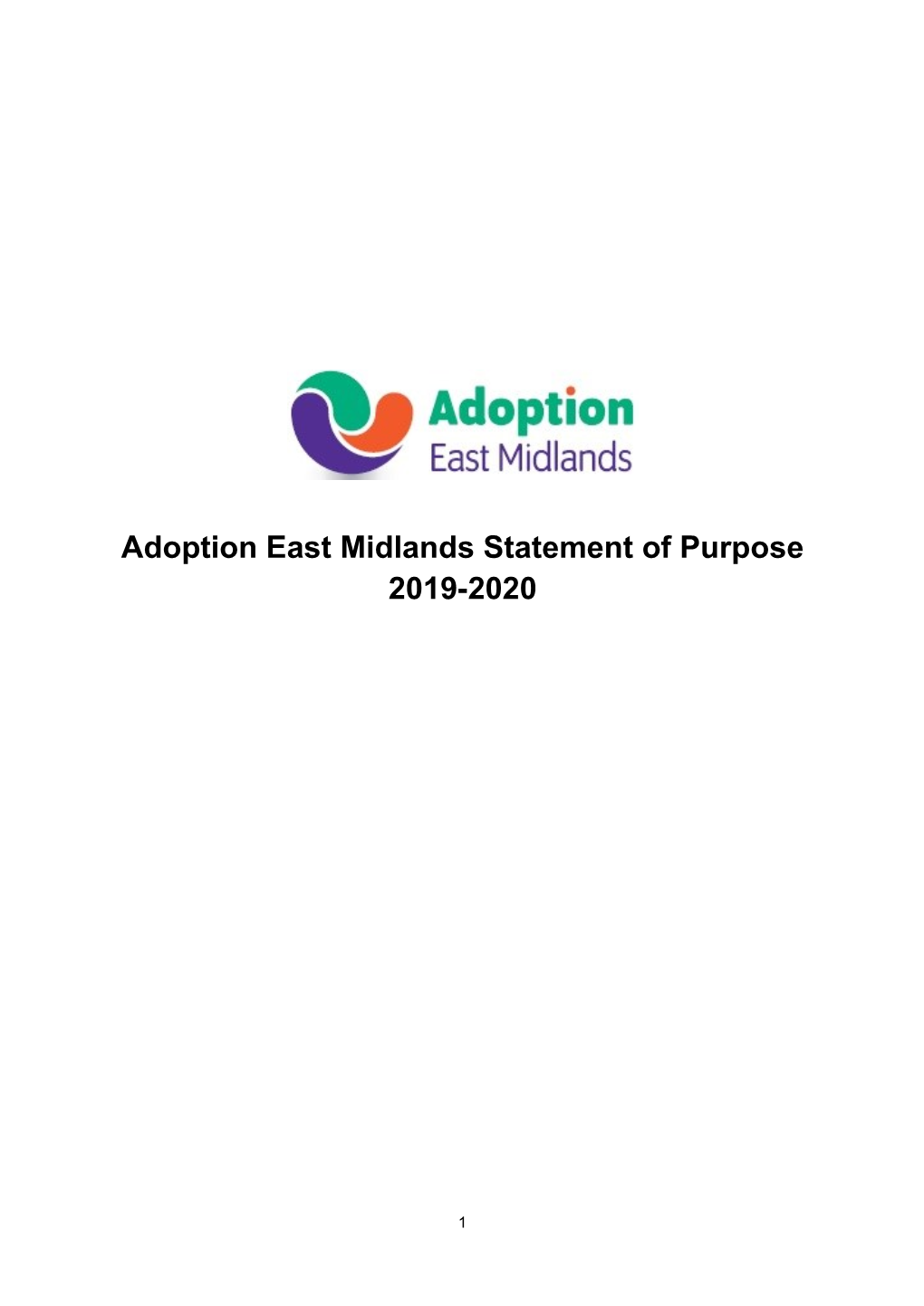 Adoption East Midlands Statement of Purpose 2019-2020