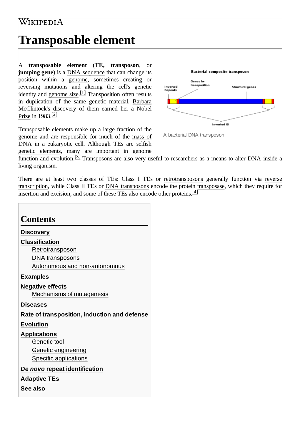 Transposable Element