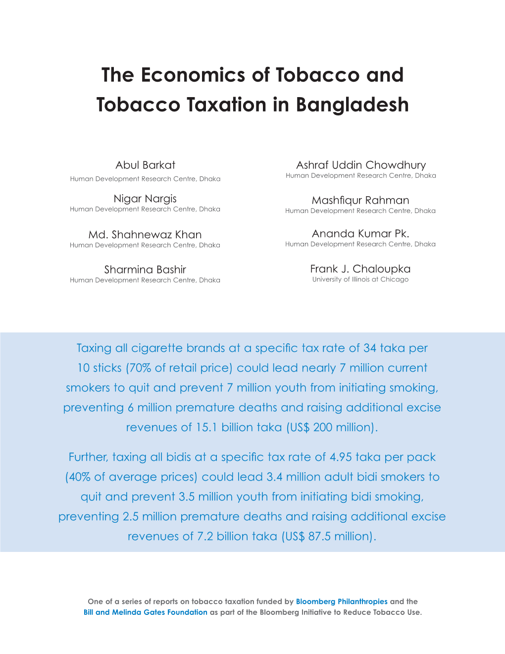 Bangladesh Report 2009