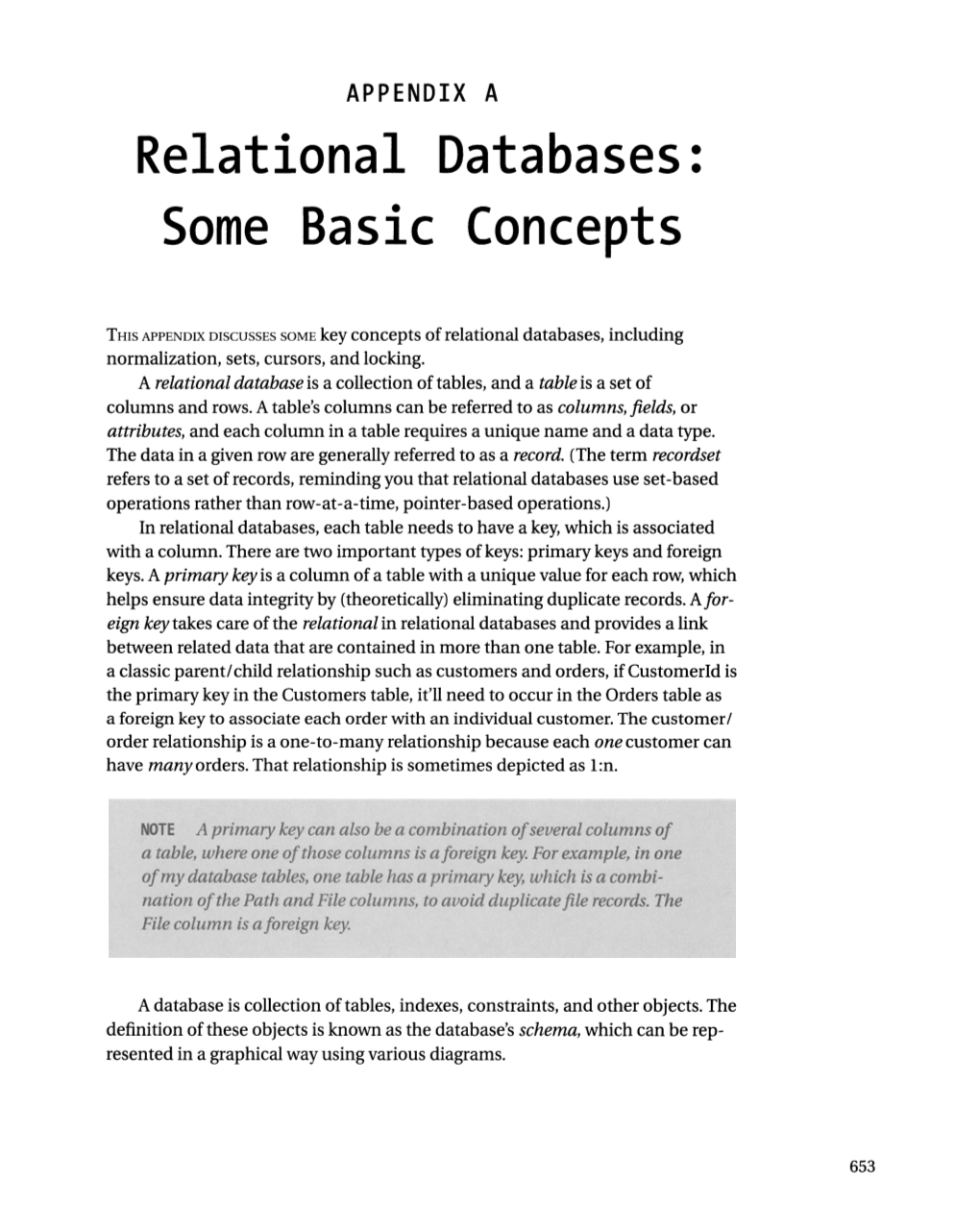 Relational Databases: Some Basic Concepts