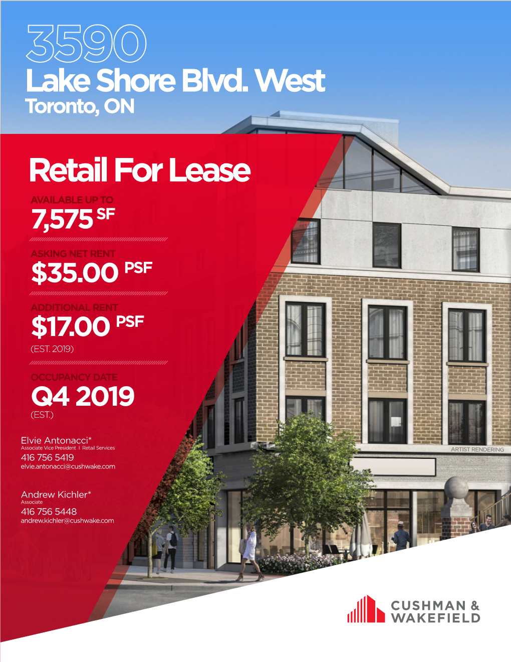 Retail for Lease AVAILABLE up to SF 7,575