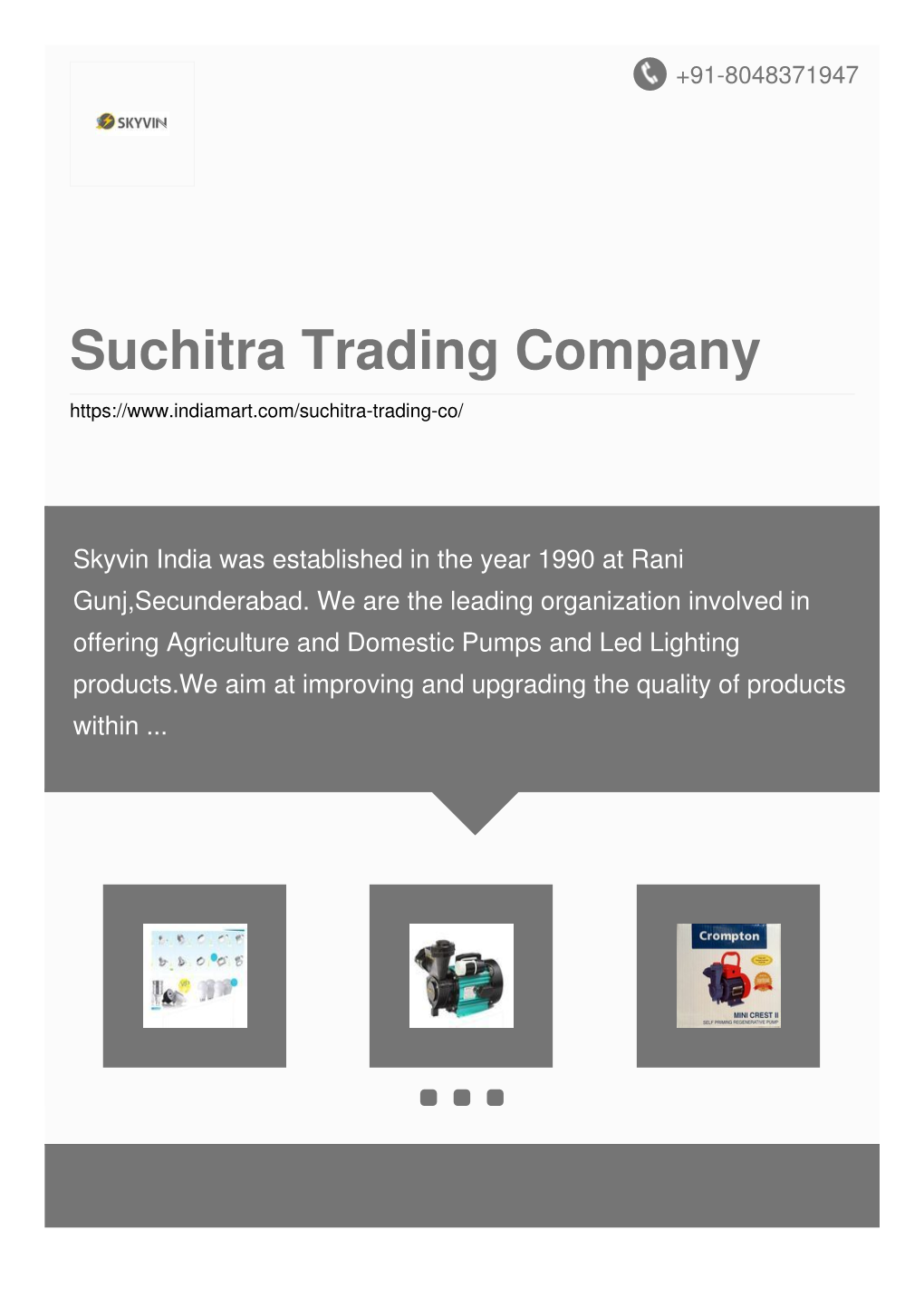 Suchitra Trading Company