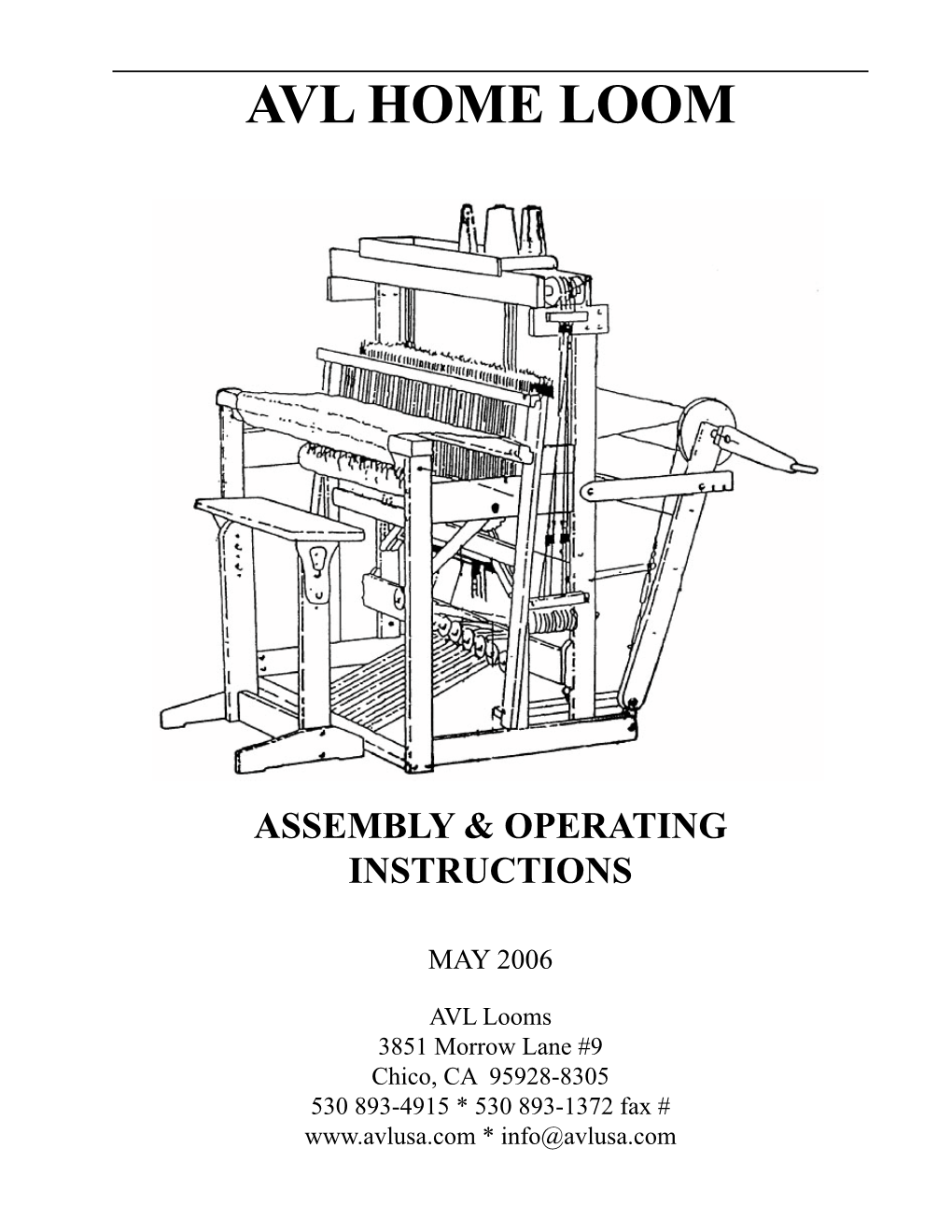 Home Loom KD Manual 2009.Pdf