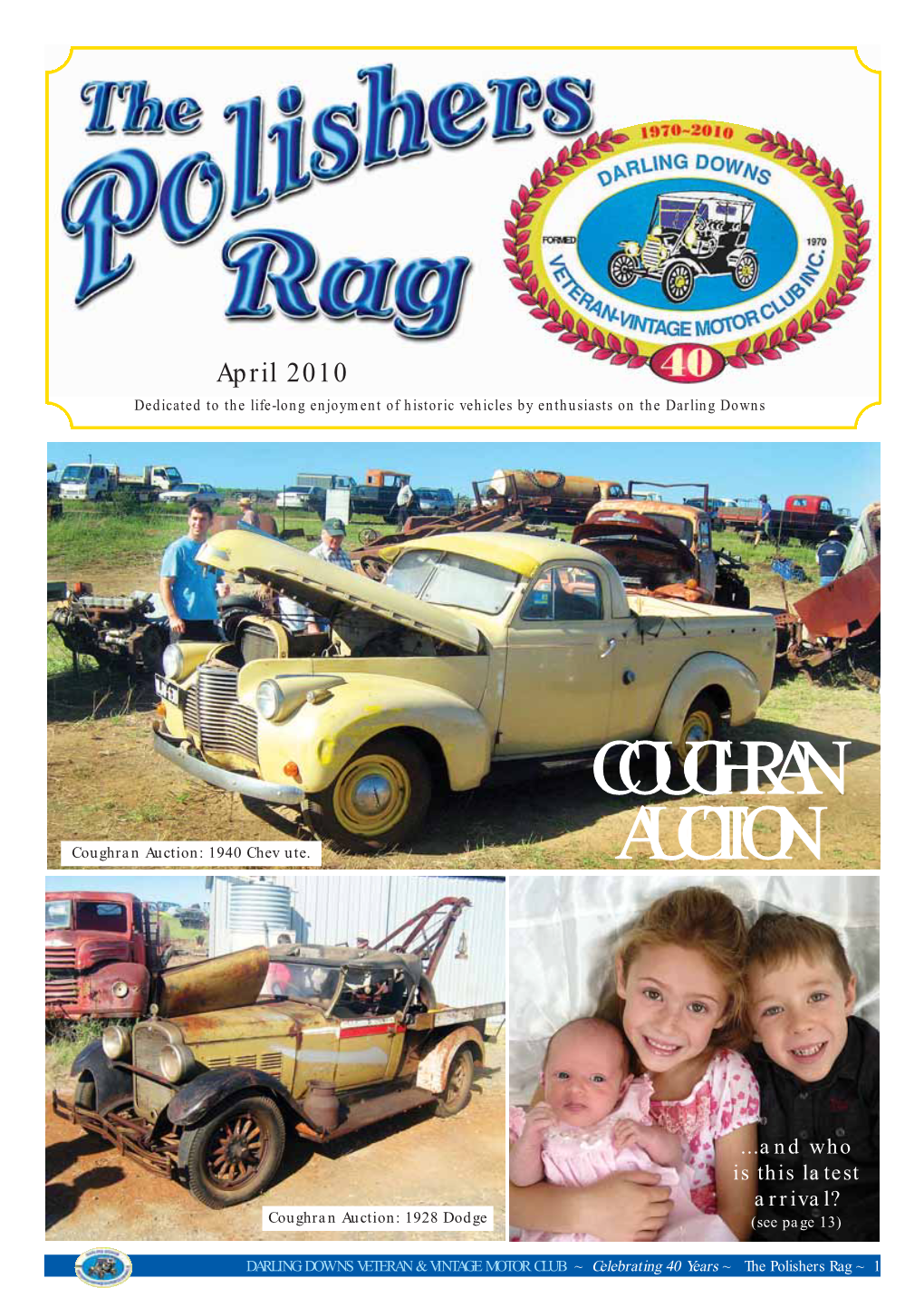 Coughran Auction: 1940 Chev Ute