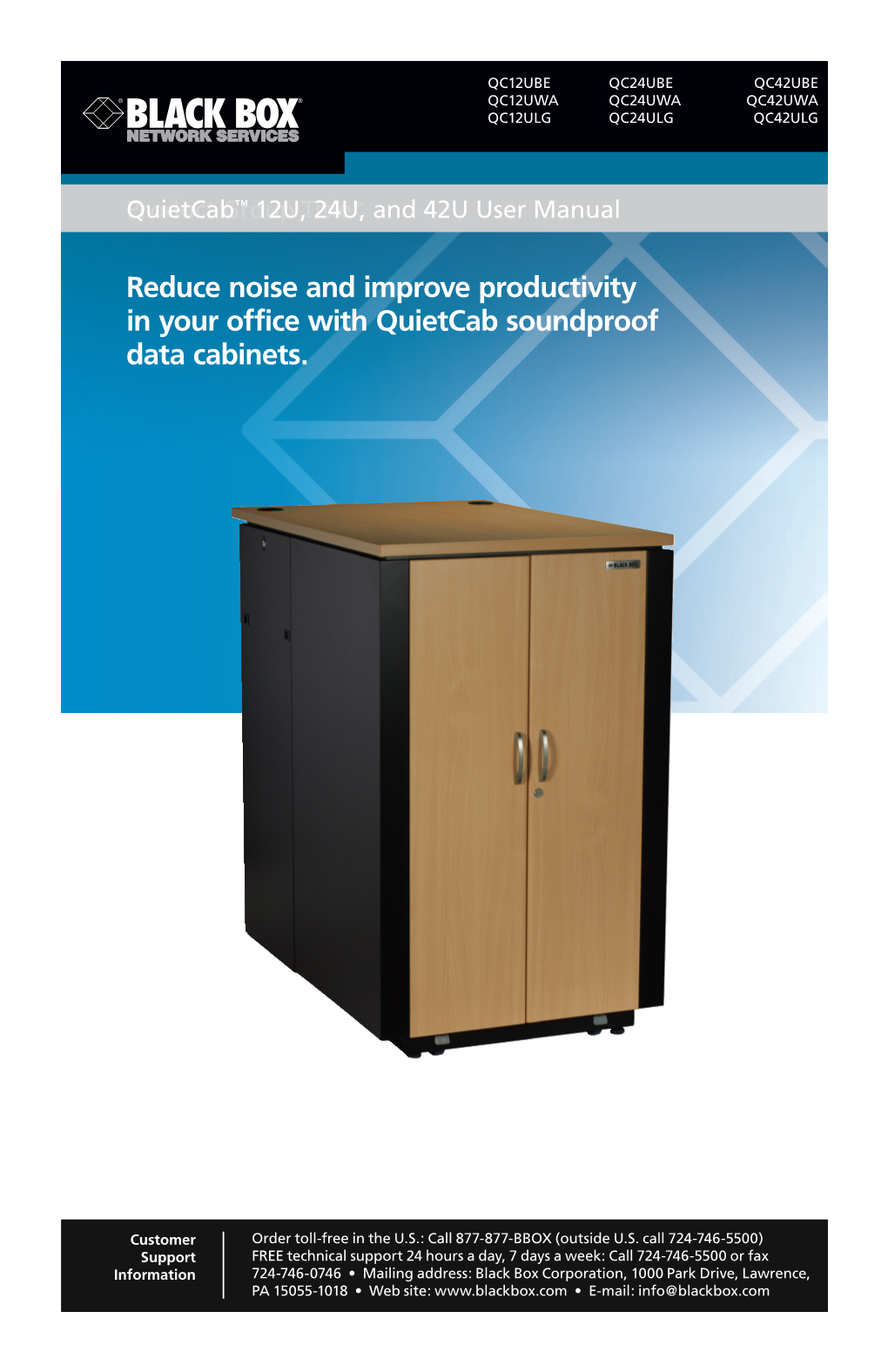 Reduce Noise and Improve Productivity in Your Office with Quietcab Soundproof Data Cabinets