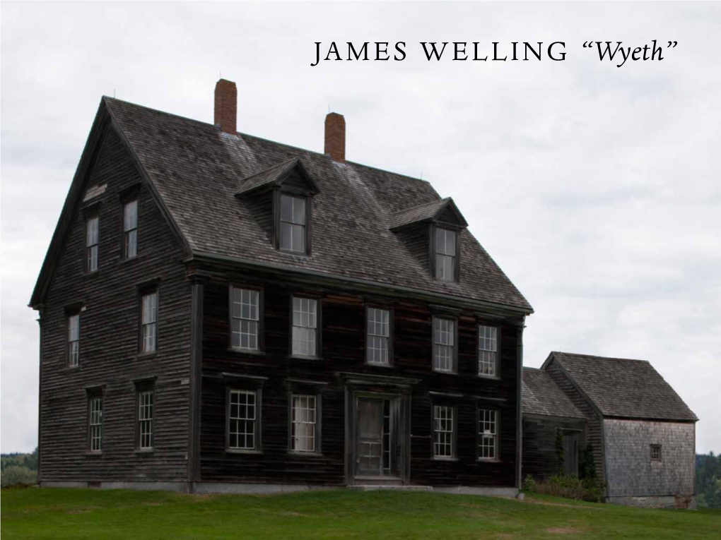 James Welling “Wyeth”