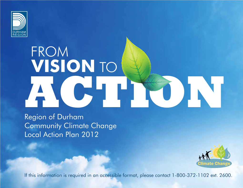 Download from Vision to Action: Region of Durham Community