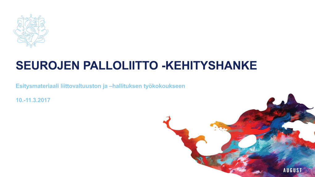 Seurojen Palloliitto -Kehityshanke