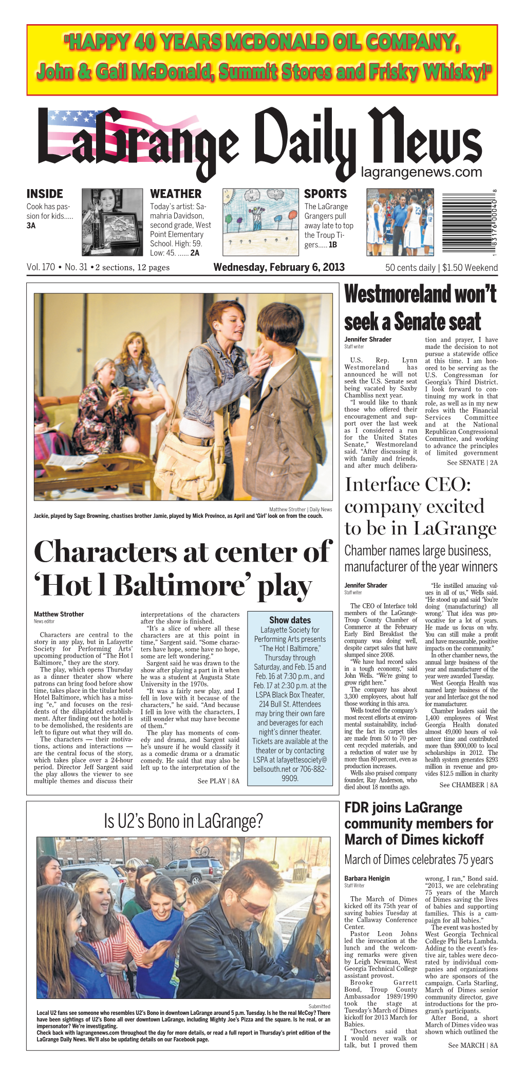 Characters at Center of 'Hot L Baltimore' Play