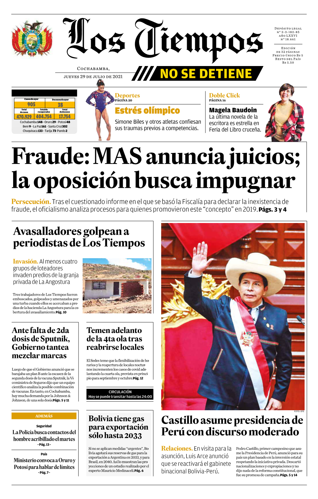 Fraude: MAS Anuncia Juicios; La Oposición Busca Impugnar Persecución