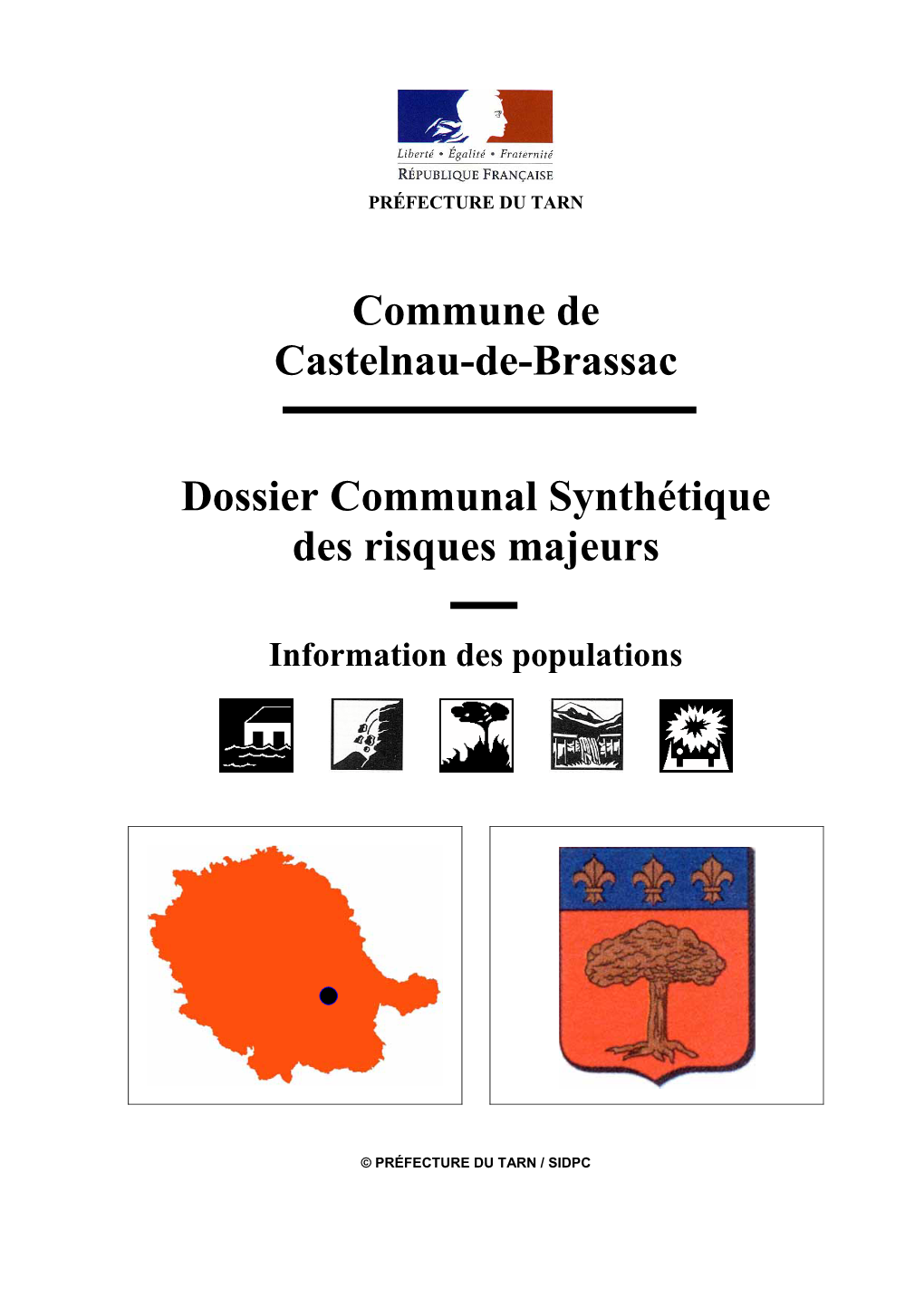Commune De Castelnau-De-Brassac Dossier Communal Synthétique Des Risques Majeurs