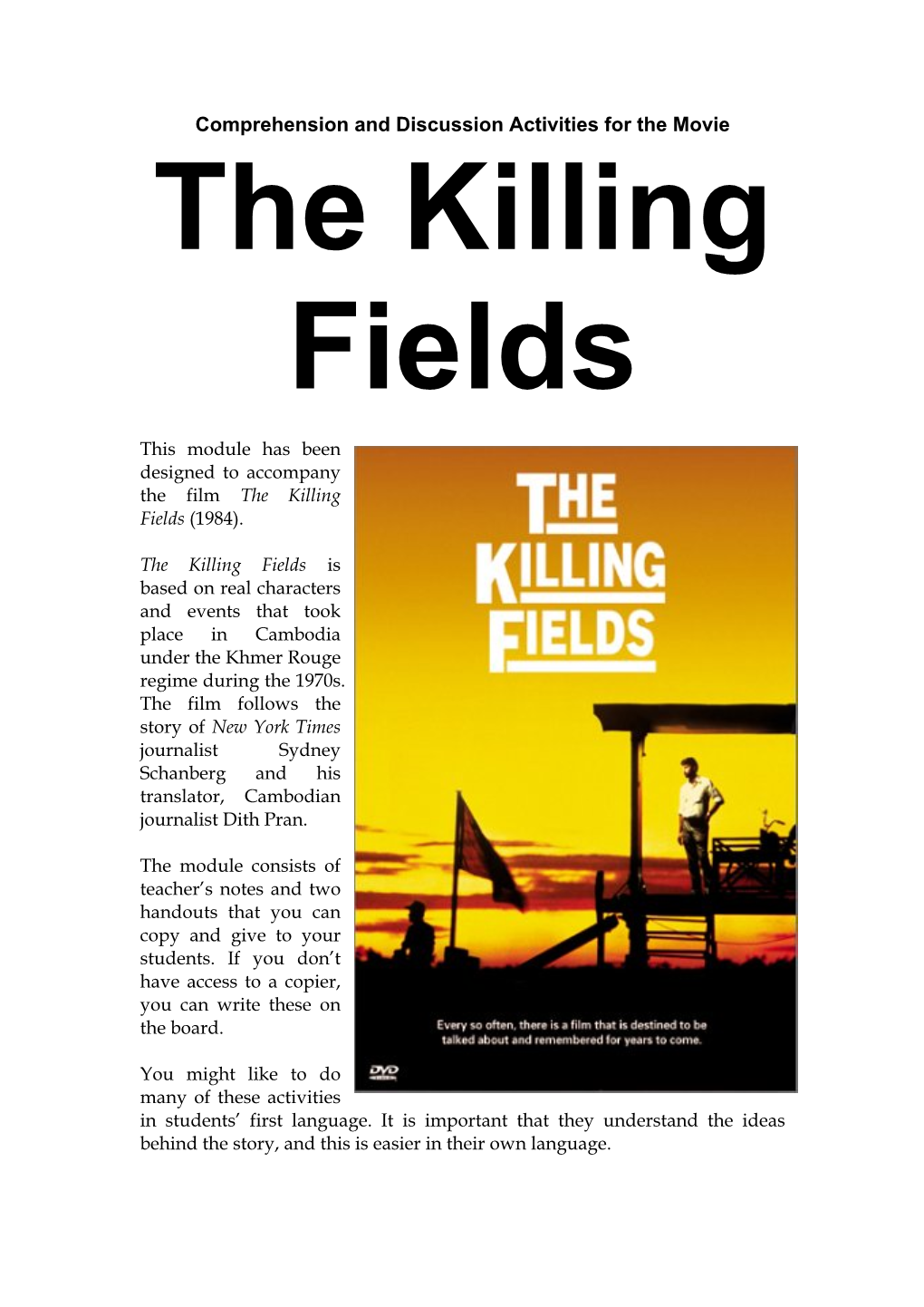 The Killing Fields