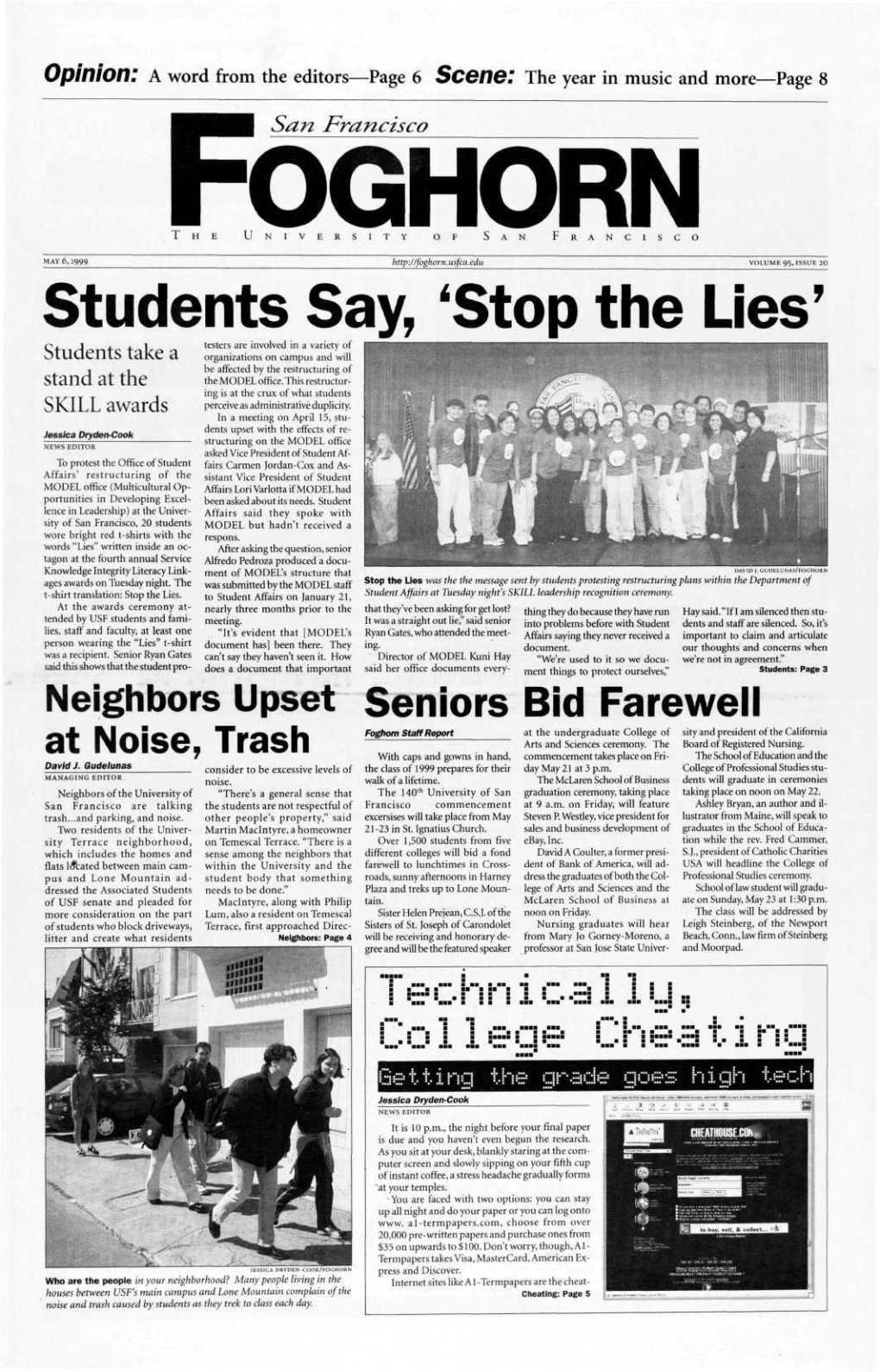 Students Say, 'Stop the Lies'