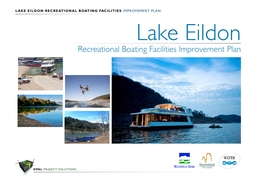 Lake Eildon Recreational Boating Facilities IMPROVEMENT PLAN