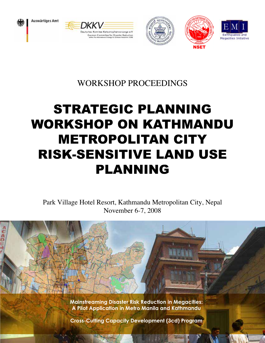 Strategic Planning Workshop on Kathmandu Metropolitan City Risk-Sensitive Land Use Planning