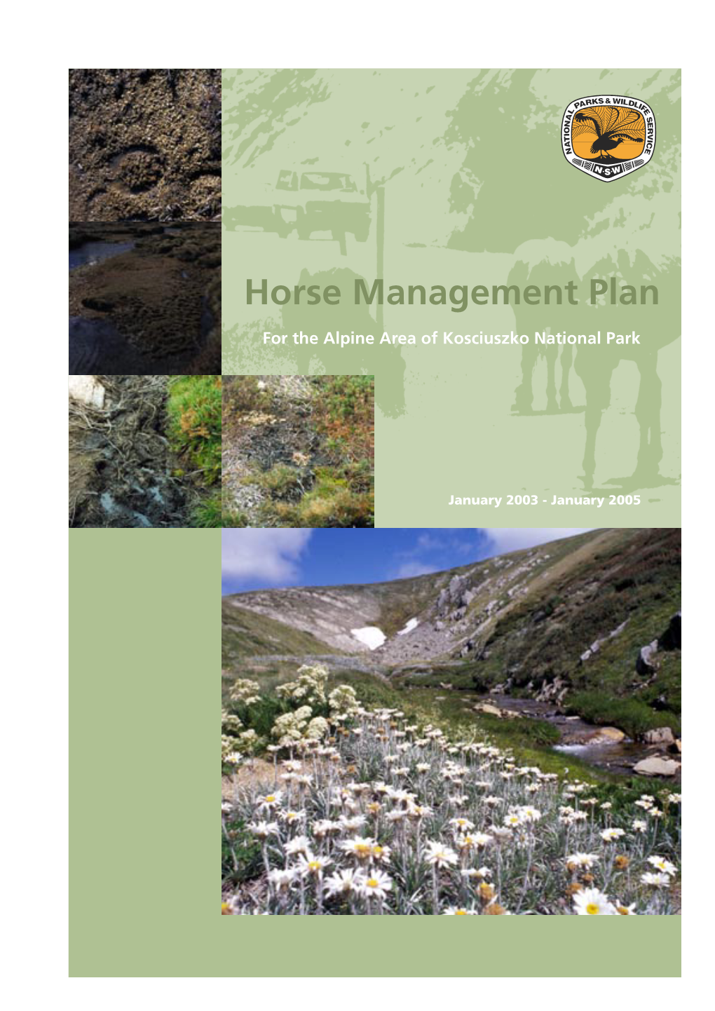 Horse Management Plan for Kosciuszko