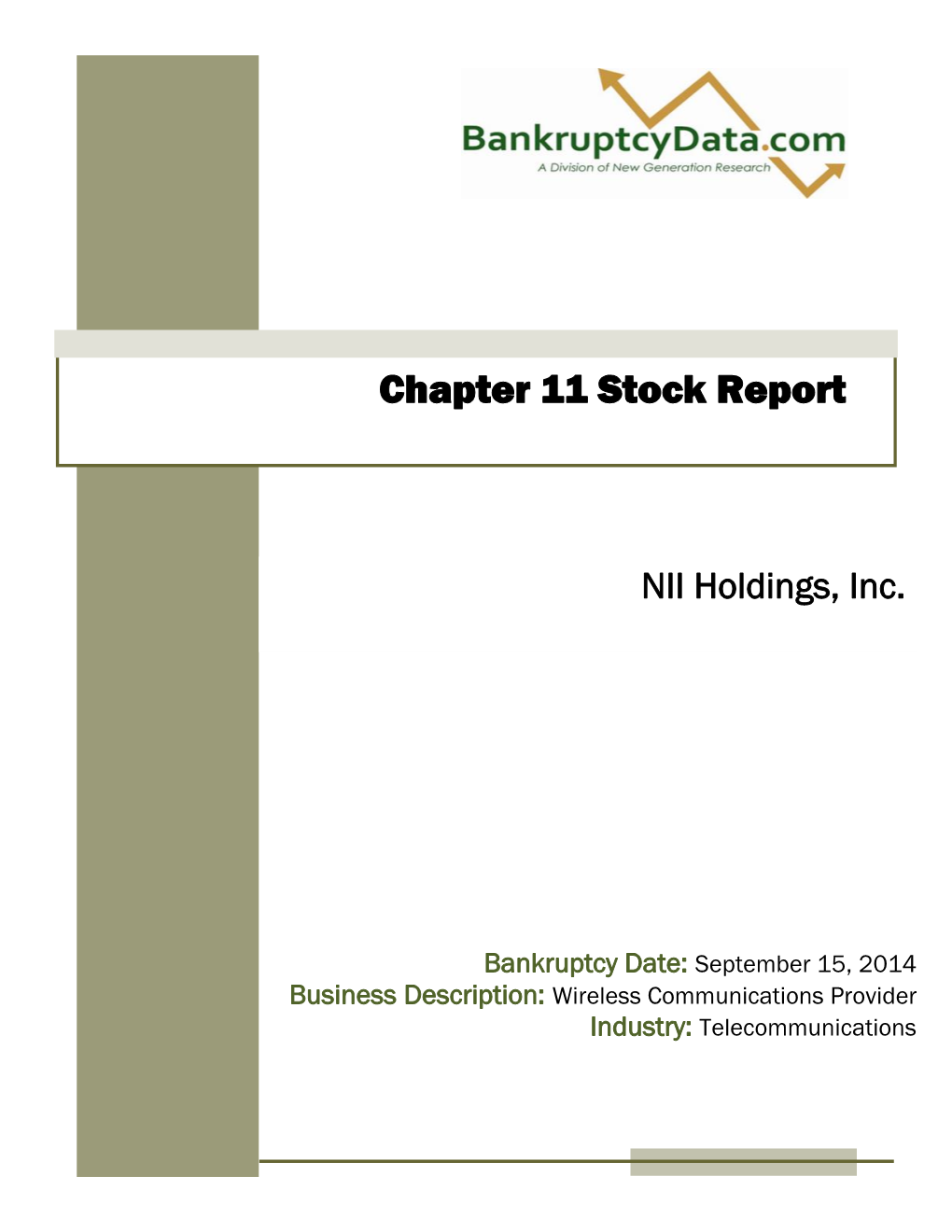 Chapter 11 Stock Report