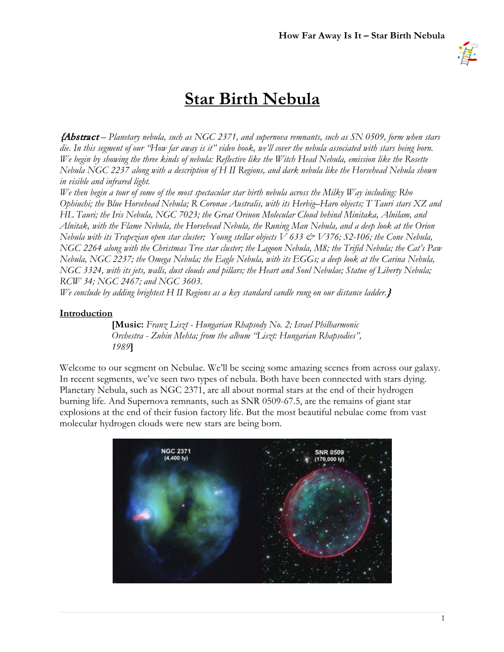 Star Birth Nebula