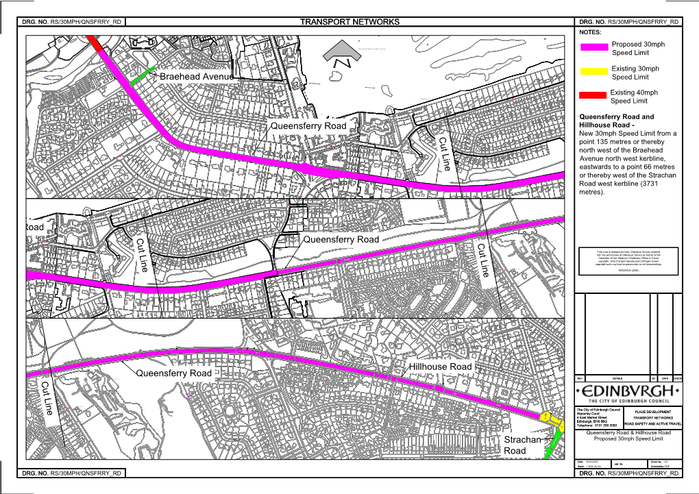 Queensferry Road and Hillhouse Road