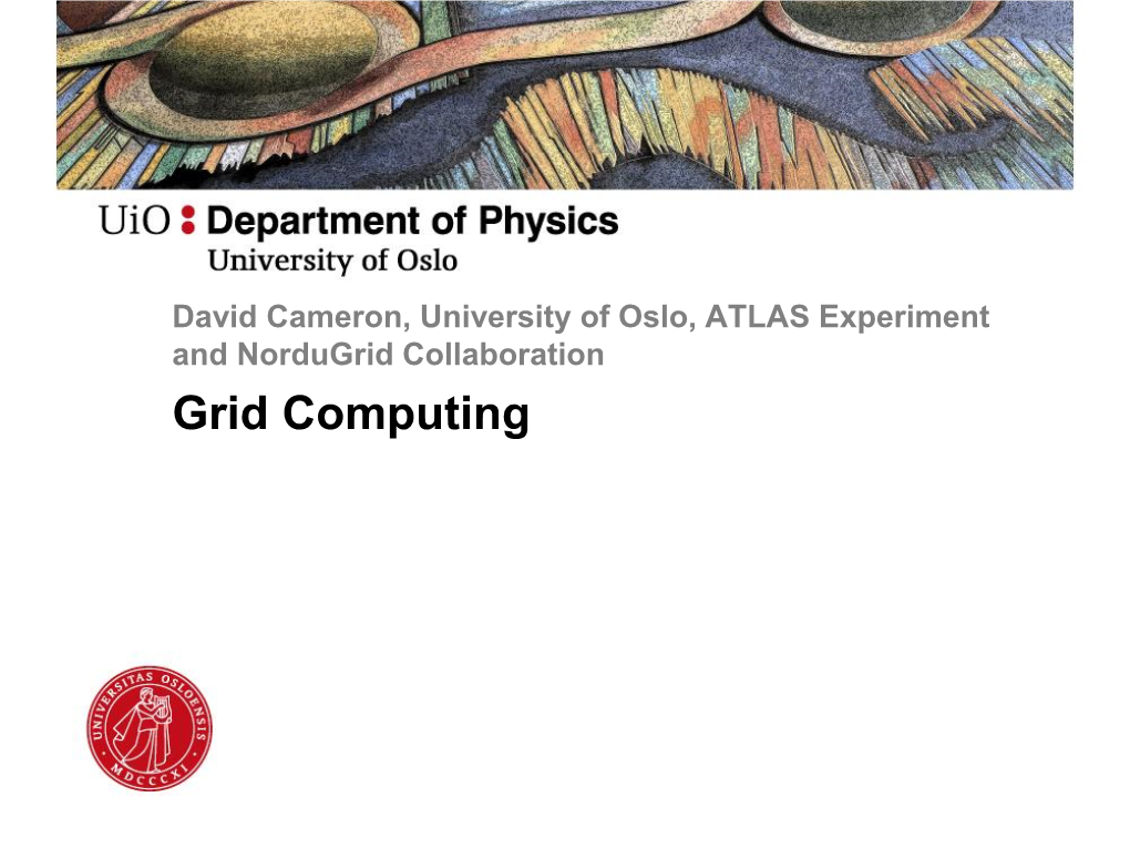 Grid Computing the Changing Scale of Particle Physics