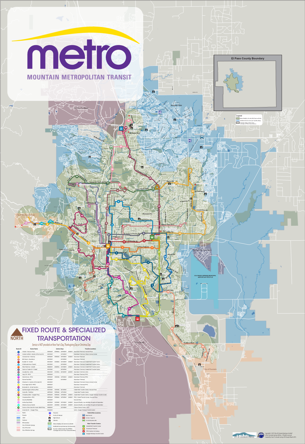 Fixed Route & Specialized Transportation