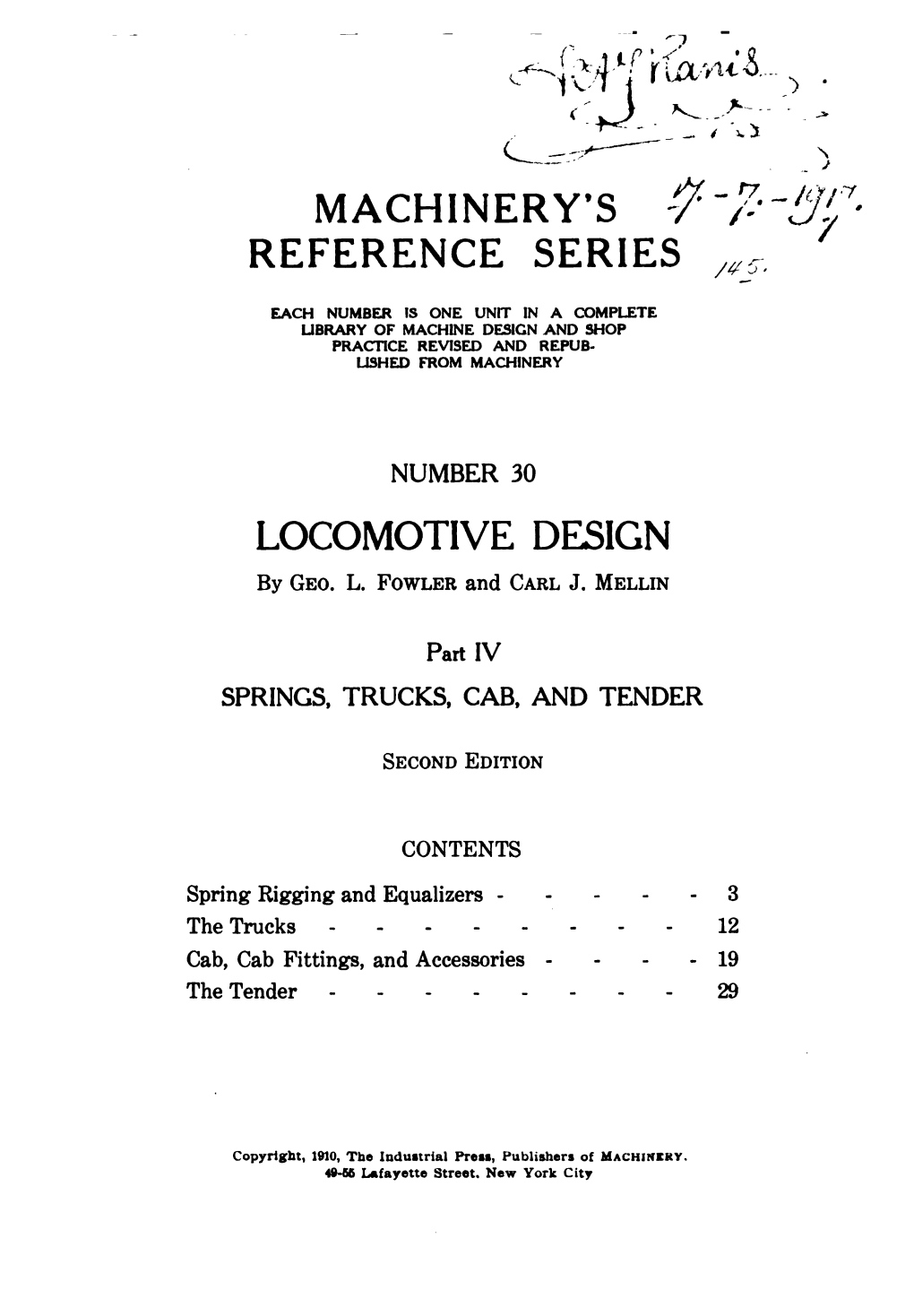 Locomotive Designer‘S Judgment and Experience Are Called Into Play