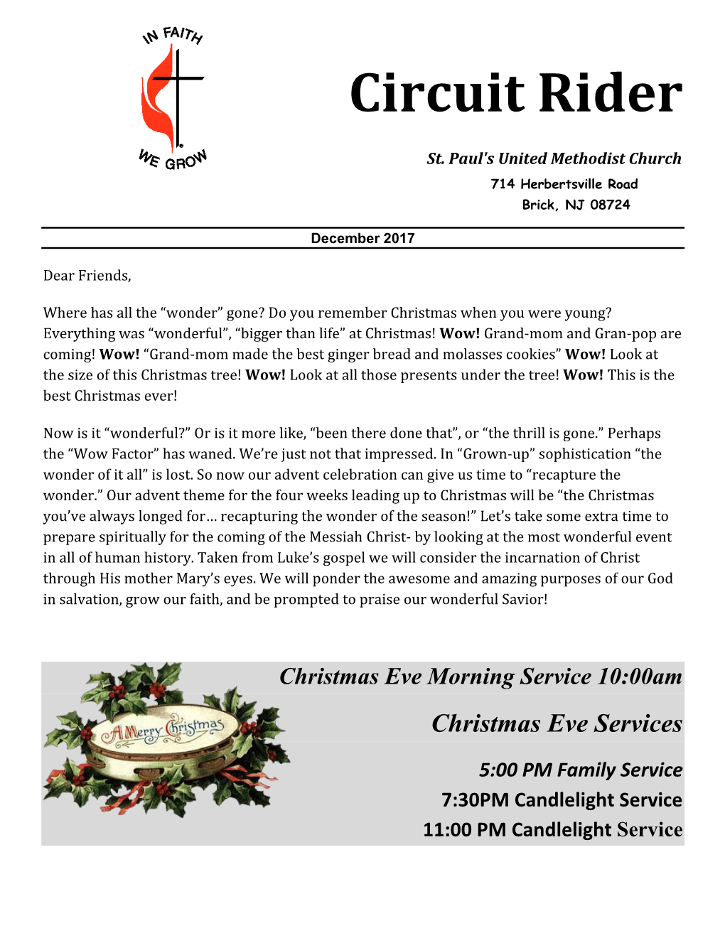 Circuit Rider December 2017