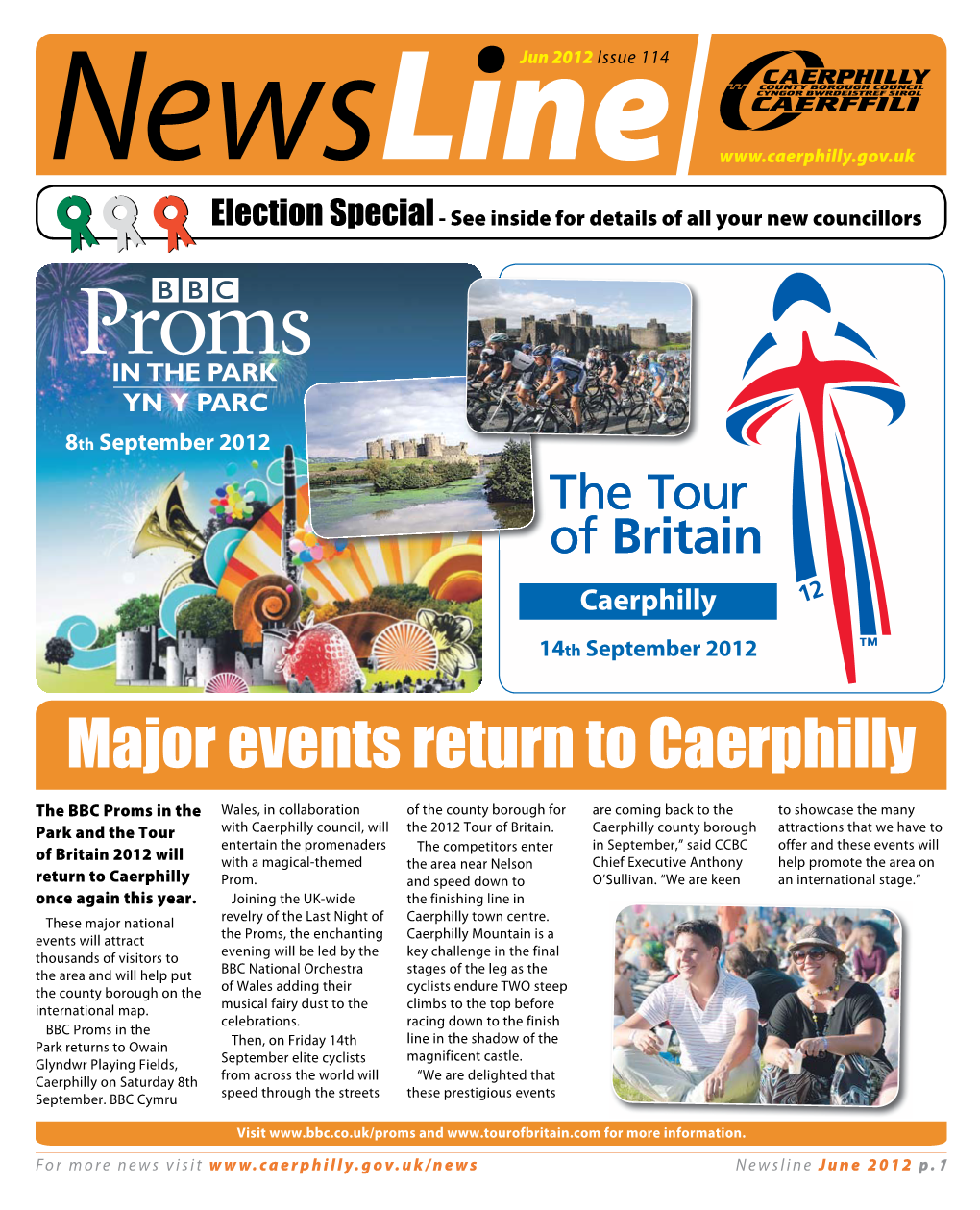 Major Events Return to Caerphilly