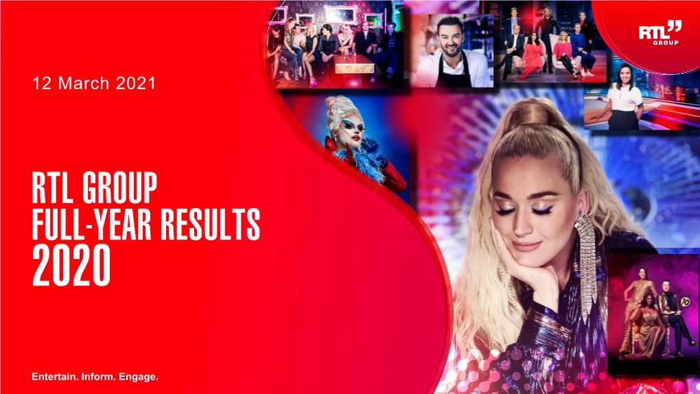 Rtl Group Full-Year Results 2020