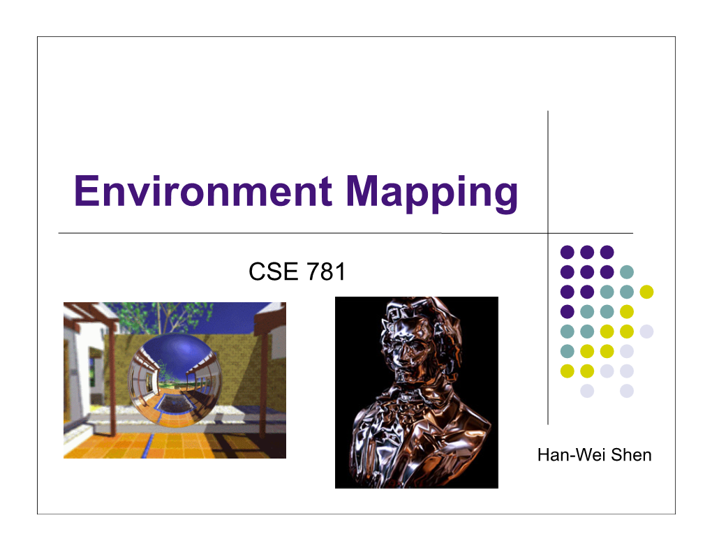 Environment Mapping