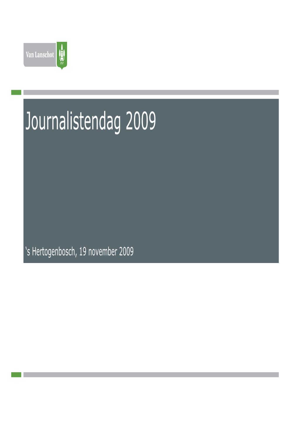 Journalistendag 2009