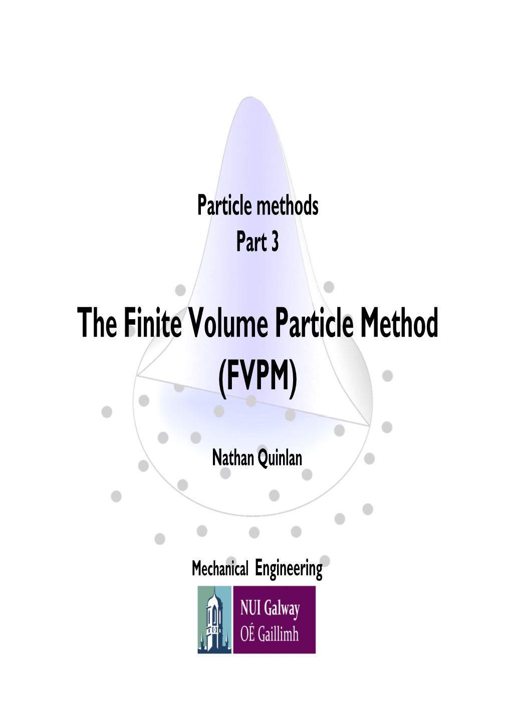 The Finite Volume Particle Method (FVPM)