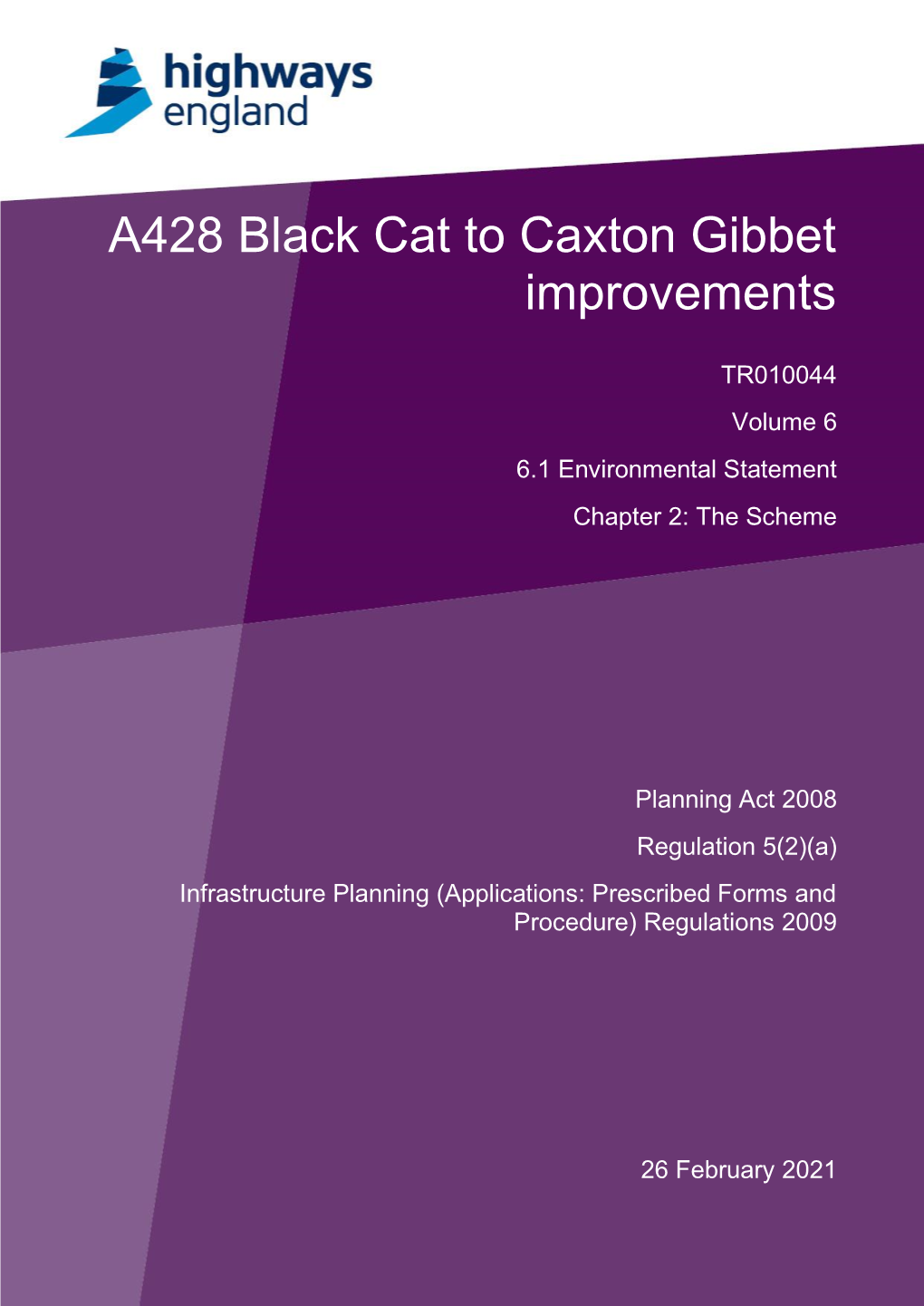 A428 Black Cat to Caxton Gibbet Improvements