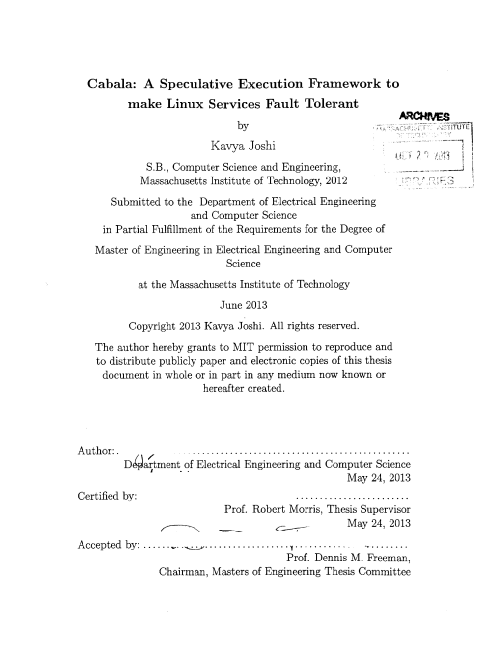 Make Linux Services Fault Tolerant