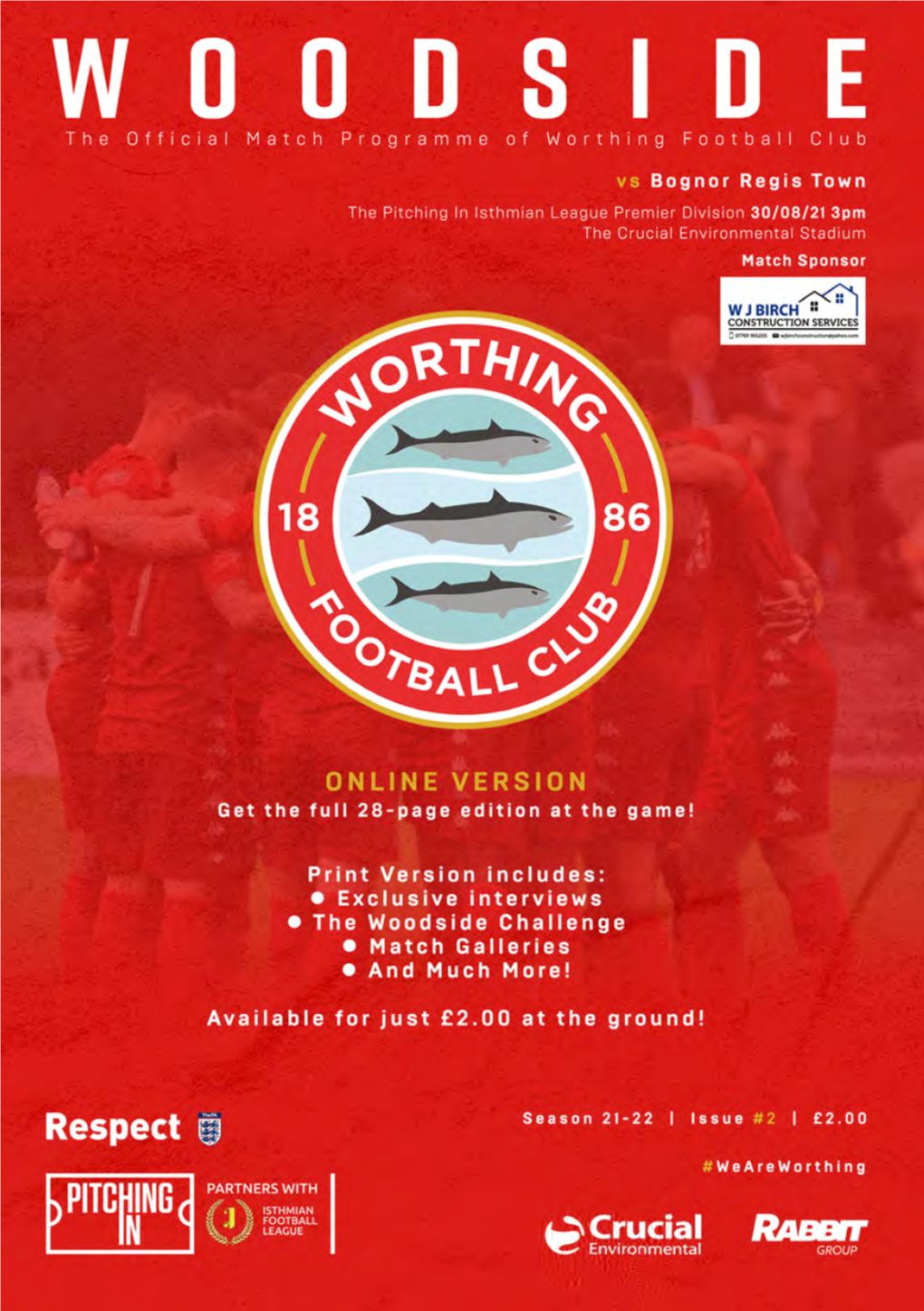 Worthing Vs Bognor 30 8 21 ONLINE.Indd