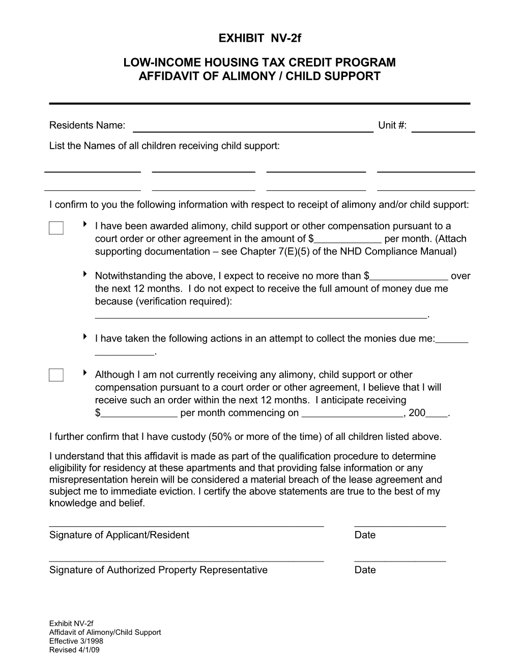 Low-Income Housing Tax Credit Program