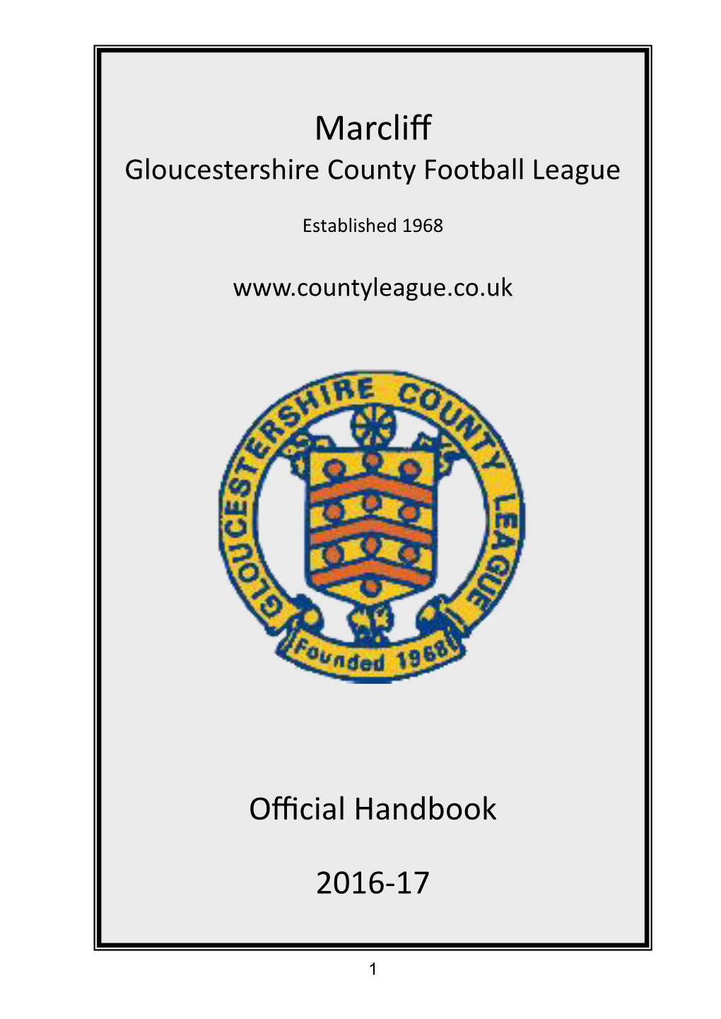 Marcliff Gloucestershire County Football League