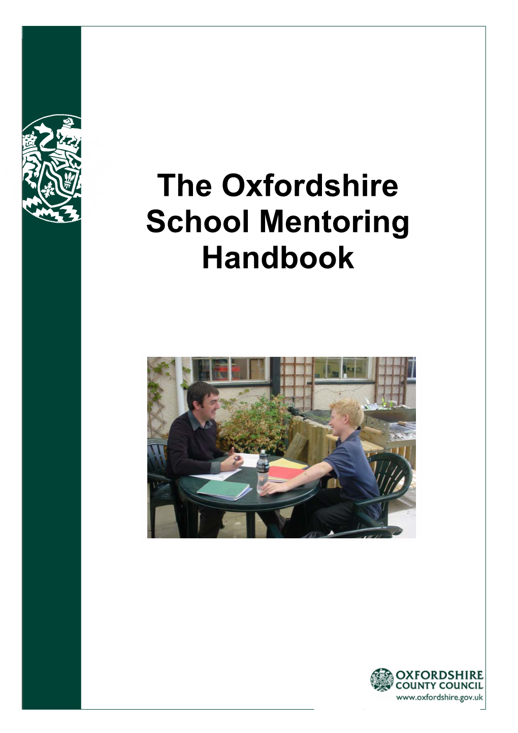 Oxfordshire Mentoring Young People Handbook