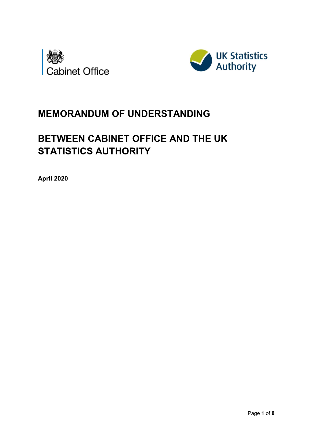 Memorandum of Understanding