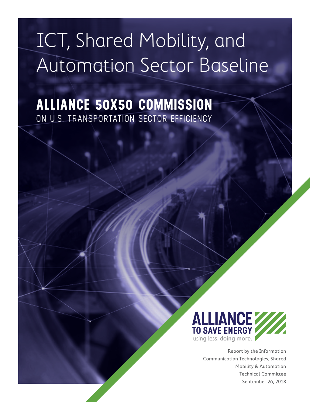 ICT, Shared Mobility, and Automation Sector Baseline