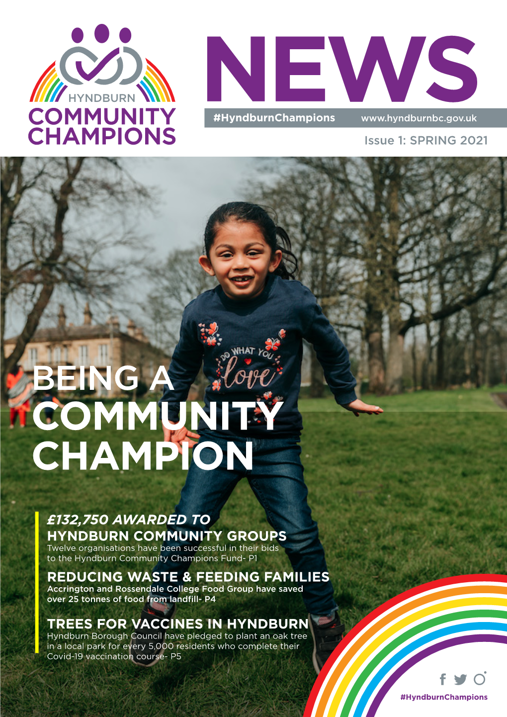 COMMUNITY CHAMPIONS Issue 1: SPRING 2021