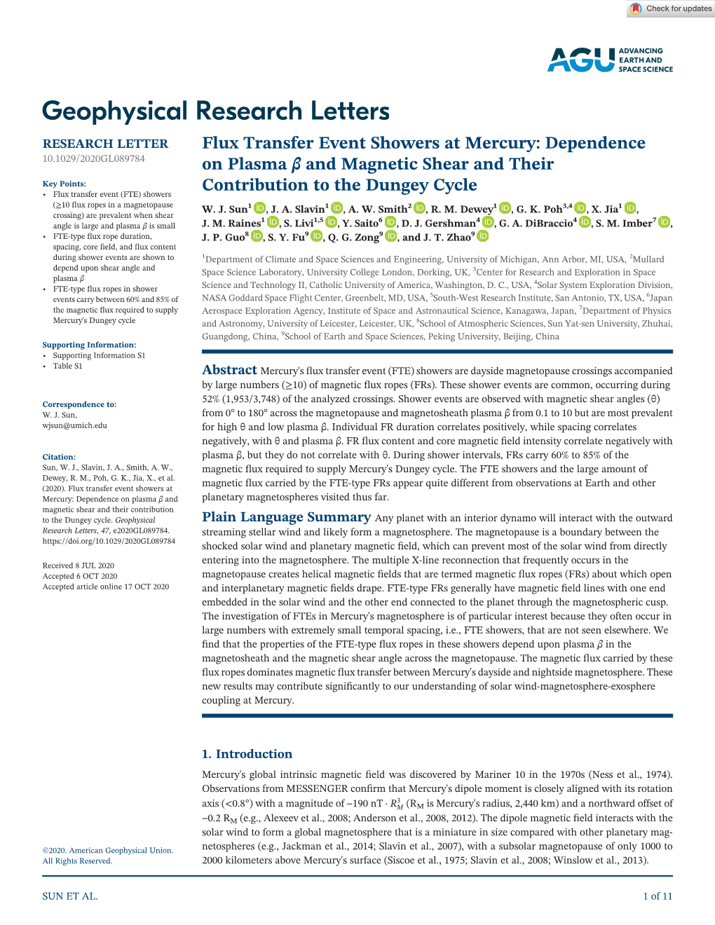 Flux Transfer Event Showers at Mercury: Dependence on Plasma Β and Planetary Magnetospheres Visited Thus Far