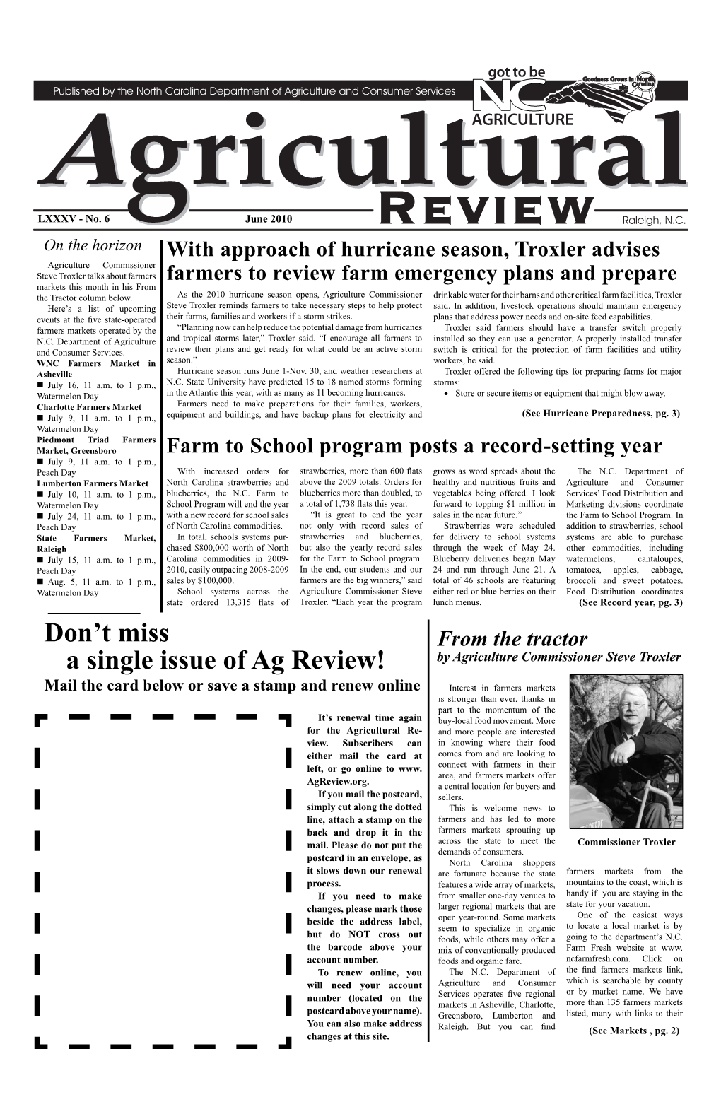 Final June Ag Review.Indd